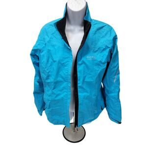 Gore-Tex Women's XL Cycling Jacket By Gore Bike Wear Performance Shell run blue